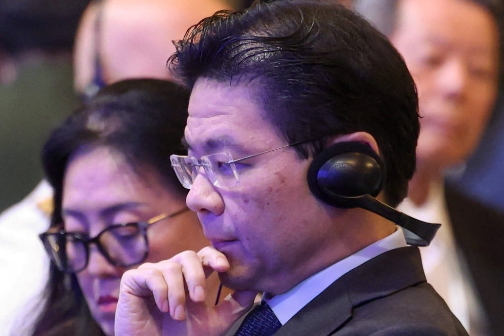 Singapore’s Prime Minister Lawrence Wong listens to the keynote speech at the IISS Shangri-la Dialogue security summit in Singapore last month. Photo: Reuters