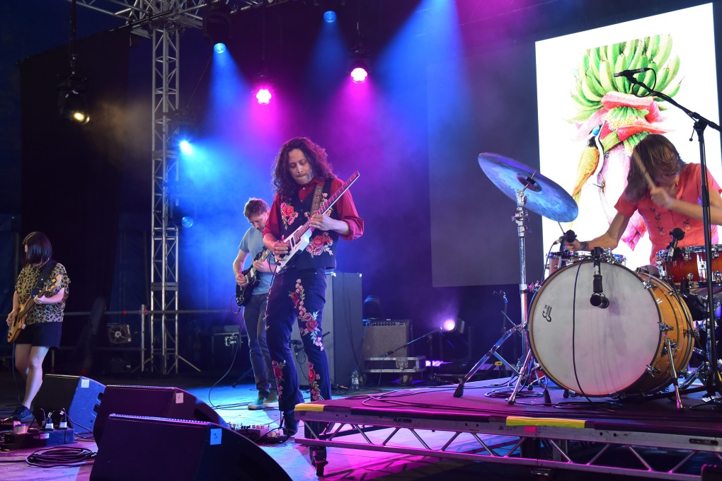 Deerhoof perform on stage during the Womad Festival 2024 in Malmesbury, England. The band will play a gig in Hong Kong this Friday. Photo: Getty Images