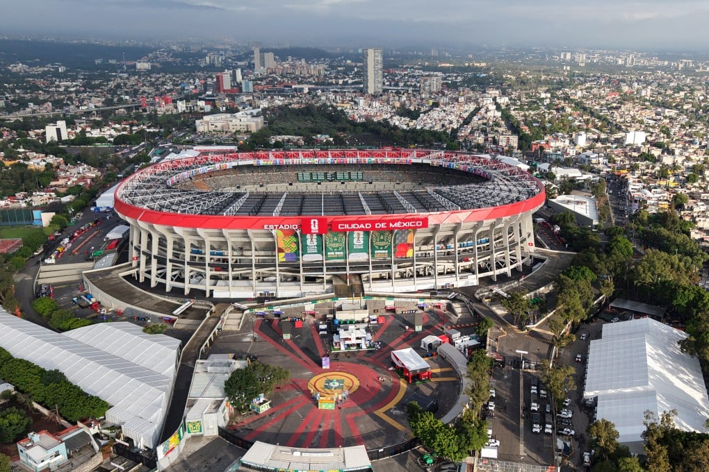 Ciudad de Mexico Stadium, formerly known as Azteca Stadium, ahead of the opening match of the Fifa World Cup in Mexico City. Photo: Reuters