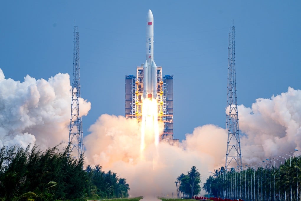 Thursday marked the 11th flight of the Long March 5 series and its first launch of 2026. Photo: Xinhua