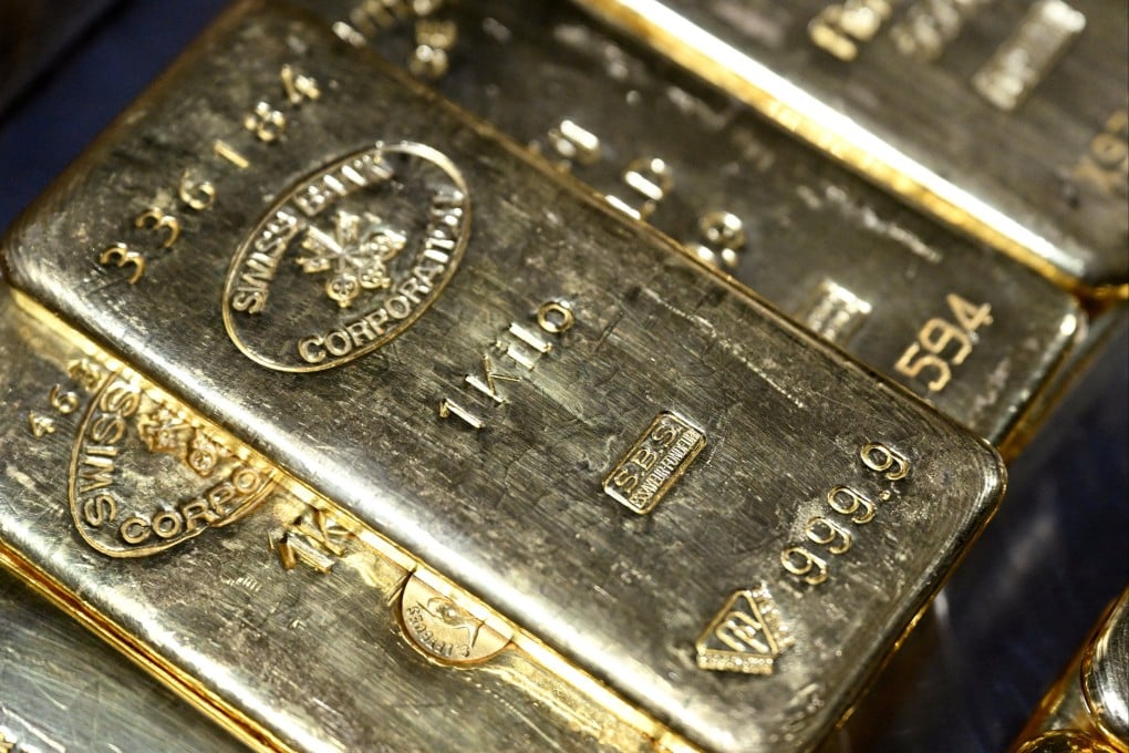 Gold is forecast to climb to between US$4,750 and US$5,500 an ounce by the end of 2026, according to State Street Investment Management. Photo: Reuters