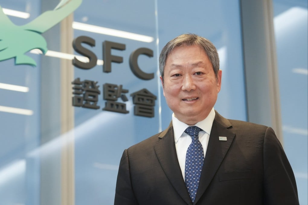The Securities and Futures Commission (SFC) chairman Kelvin Wong Tin-yau. The increased scrutiny is part of Beijing’s efforts to strengthen oversight of capital flows. Photo: Sun Yeung