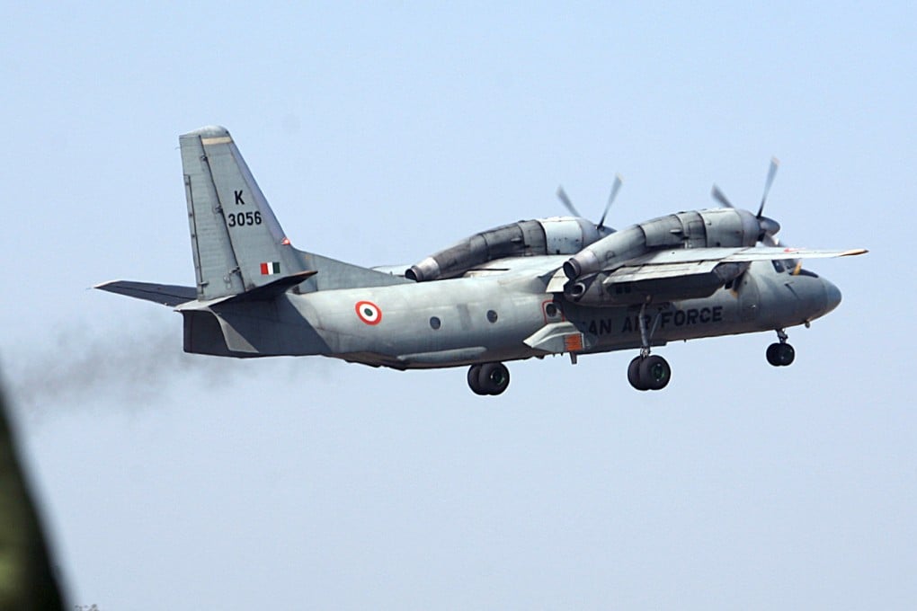 An Indian Air Force AN-32 transport aircraft carrying security personnel takes off from the technical airport in Jammu in 2008. The An-32, a twin-engined turboprop, is specially designed to perform well at high altitudes and in extreme climates. Photo: Reuters