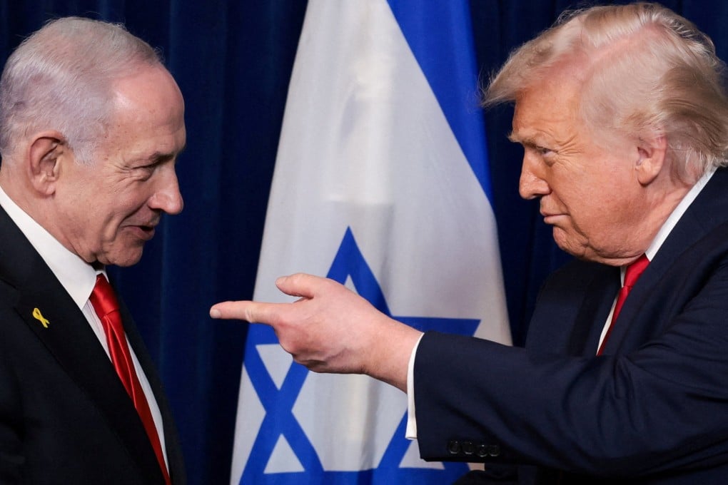 Israeli Prime Minister Benjamin Netanyahu (left), shown here with US President Donald Trump in December, has said he hopes to “taper off” Israel’s reliance on US military aid over the next decade. Photo: Reuters