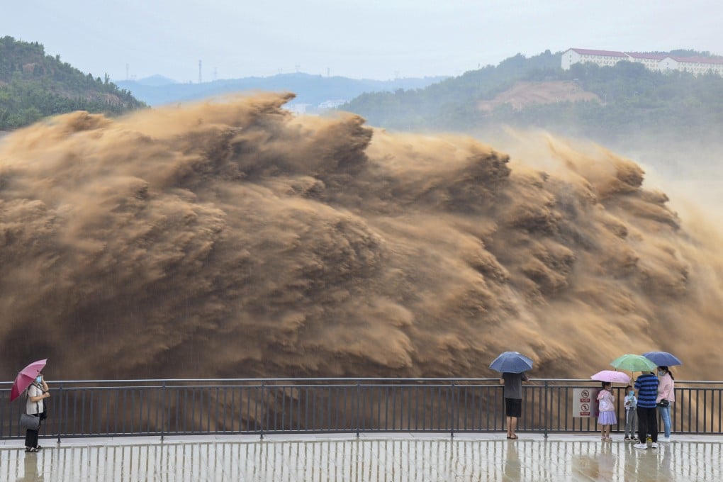 The Xiaolangdi Reservoir on China’s sediment-laden Yellow River, was a natural laboratory for the researchers. Photo: Xinhua