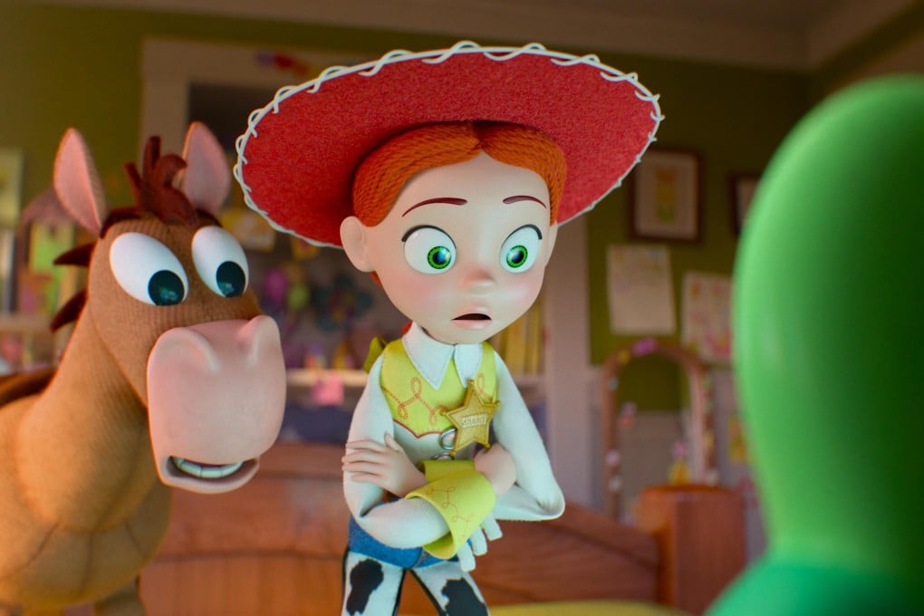 (From left) Bullseye, Jessie and Lilypad in a still from Toy Story 5 (category I), starring the voices of Tom Hanks, Tim Allen, Joan Cusack and Greta Lee. Andrew Stanton and Kenna Harris co-direct. Photo: Disney/Pixar