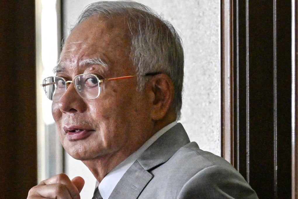 Former Malaysian prime minister Najib Razak attends a hearing at the Kuala Lumpur High Court on April 17, 2024. Photo: AFP