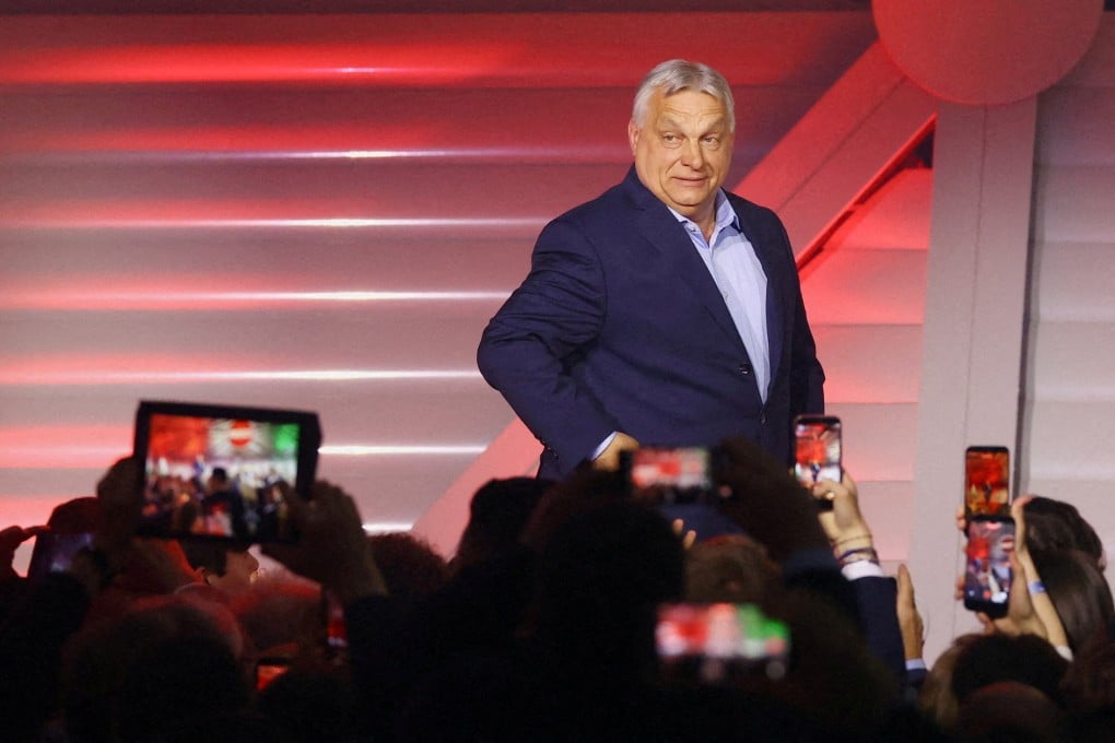Viktor Orban, former Hungarian prime minister, in Budapest, Hungary on April 12. Photo: Reuters