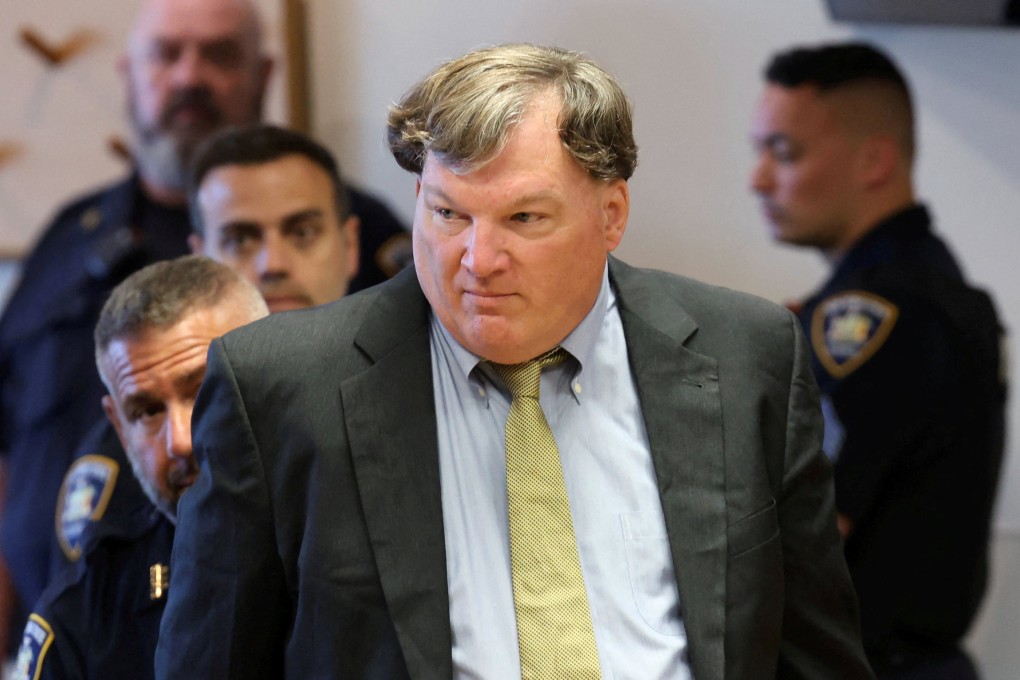 Gilgo Beach serial killer Rex Heuermann is seen at Suffolk County Court in Riverhead, New York, on Wednesday. Photo: Reuters