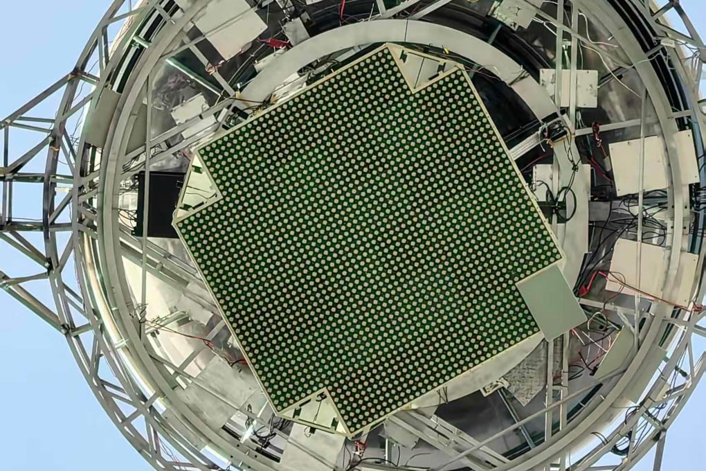 The technical hurdles and financial costs of beaming electricity from space to Earth are staggering, the project's chief says. Credit: Xidian University