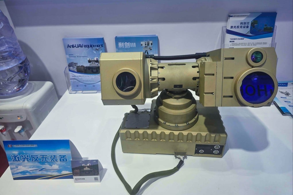 The Lijian III can burn a drone within 4 seconds and needs less than 5 seconds to cool down before firing the next laser, according to its manufacturer. Photo: Handout