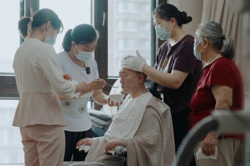 China’s ALS-stricken e-commerce tycoon, Cai Lei, who is in the final stage of the disease, works 12 hours a day to develop life-saving drugs. Photo: Yitiao