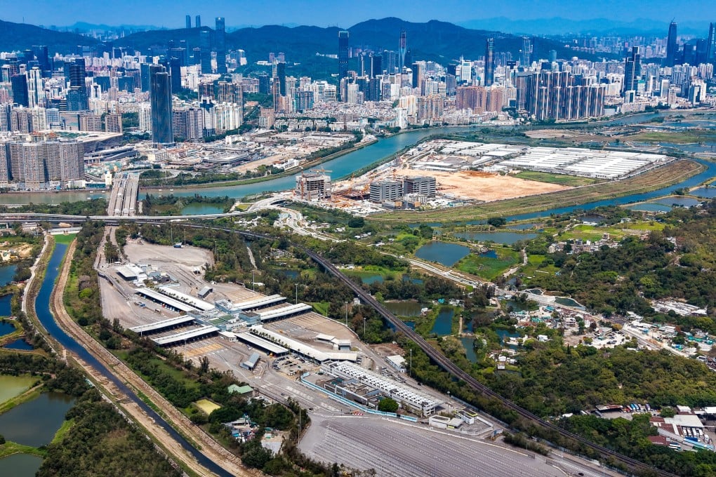 The Hong Kong side of the shared Hetao tech zone. Photo: Eugene Lee