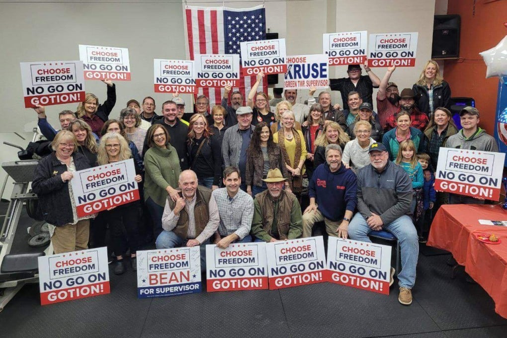 Residents of Green Charter Township in Michigan overturned a town board that had supported Gotion’s proposed US$2.36 billion electric vehicle battery project. Photo: Facebook