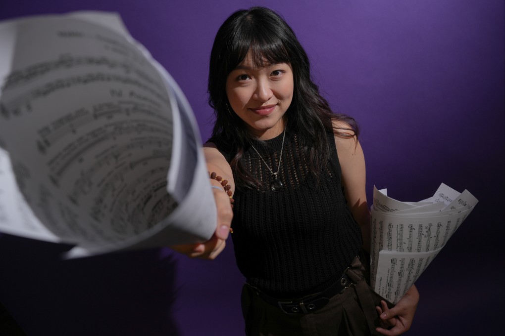 Hong Kong composer Alice Yeung is known for her dramatic, visceral music. Her most ambitious work to date, Time (in-)Linear, will premiere at the Hong Kong City Hall Concert Hall on June 27 with a performance featuring harmonica virtuoso CY Leo and pianist Daniel Chu. Photo: May Tse