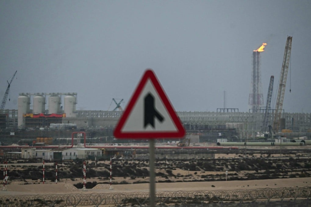 QatarEnergy’s facilities in Ras Laffan Industrial City on March 2. Photo: AFP