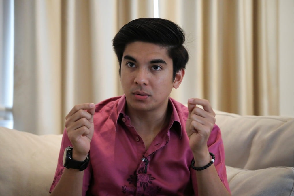 Malaysian politician Syed Saddiq Syed Abdul Rahman during an interview with Reuters in Petaling Jaya in 2020. Photo: Reuters