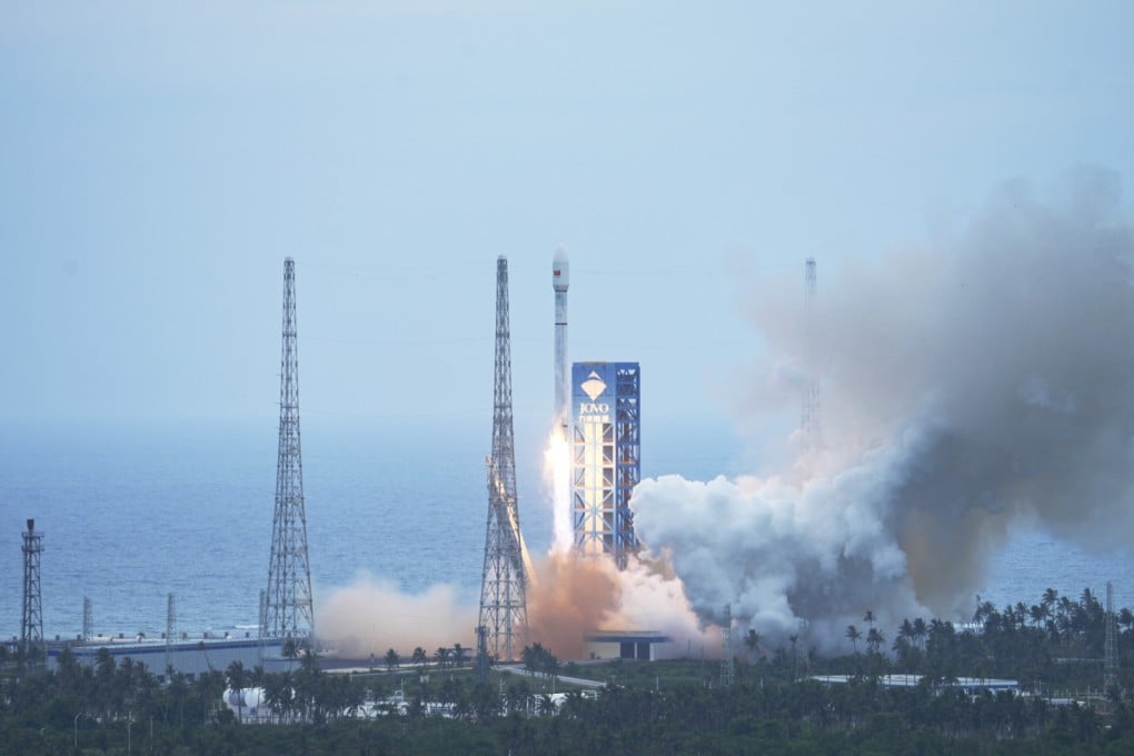 A Long March-12 was launched last week using a new fuel mixture. Photo: Xinhua
