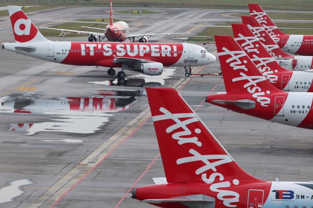 AirAsia planes stand on the tarmac at Kuala Lumpur International Airport Terminal 2 on January 21. Photo: Reuters