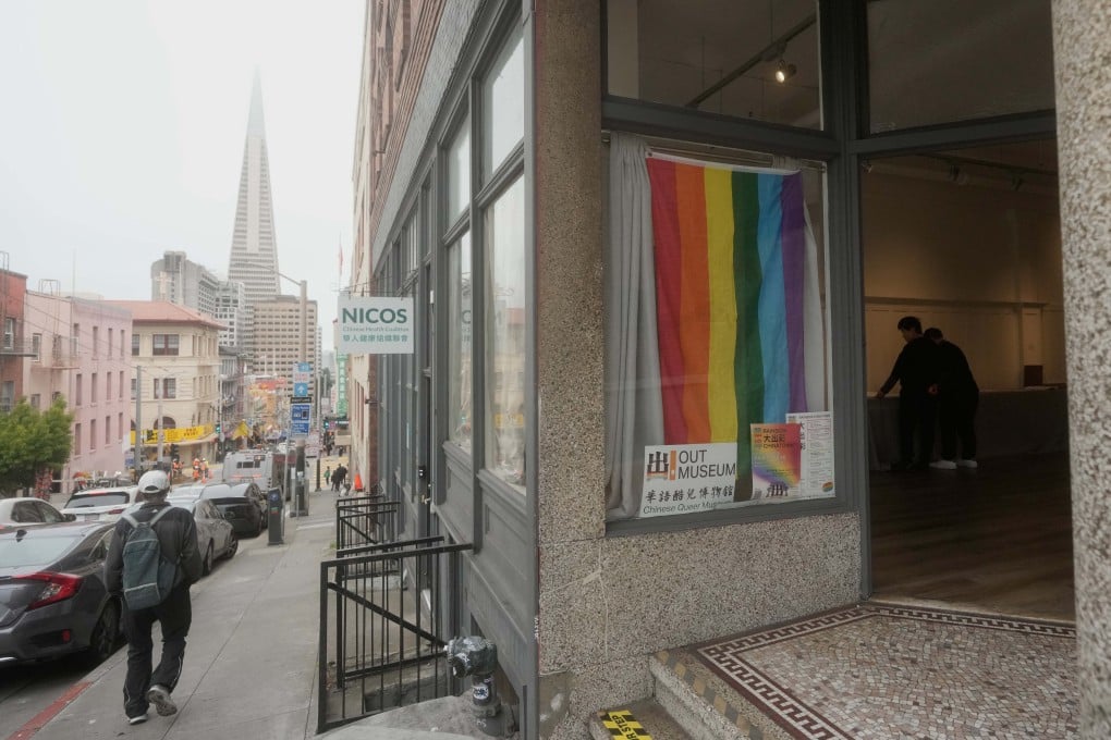 Out Museum in San Francisco’s Chinatown was opened by Chinese LGBTQ activist Xiangqi Chen in May 2026 as a platform for a marginalised community to have its voice heard. Photo: AP