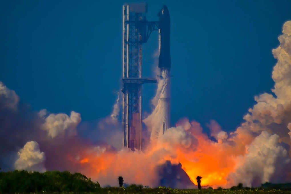 A new version of the SpaceX Starship rocket launches from Starbase in Texas, but could Chinese tech make chemical rockets obsolete? Photo: ZUMA Press Wire/dpa