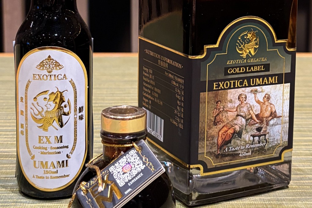 Exotica Umami – Ex M for short – is the brainchild of Dan Gan, who invented it at his burger shop Exotica Gelatea in Causeway Bay. Photo: Chloe Loung
