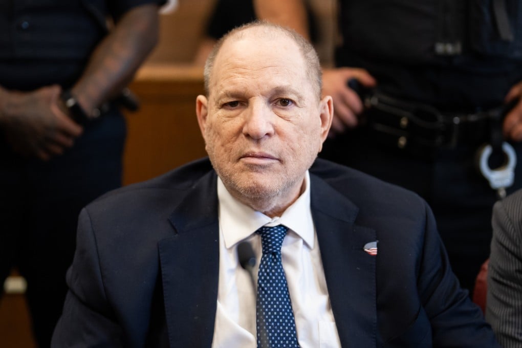 Harvey Weinstein appears in Manhattan Supreme Court in New York on Thursday. Photo: AP