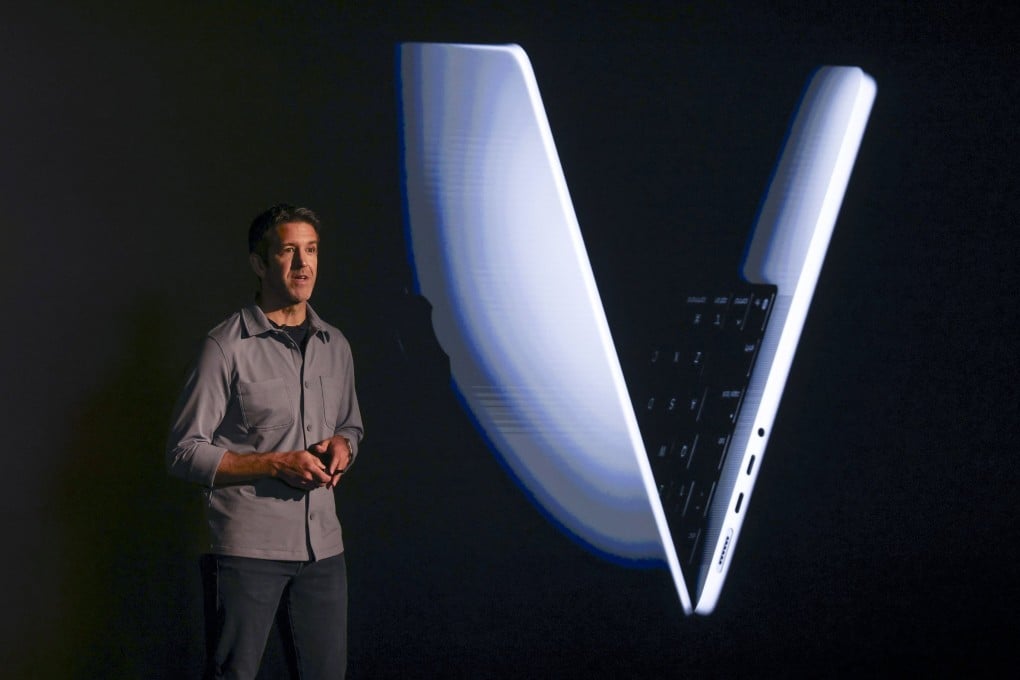 Apple’s incoming CEO John Ternus, who will take over from Tim Cook on September 1, announces new products, including the MacBook Neo, in New York, in this file photo dated March 4, 2026. Photo: EPA