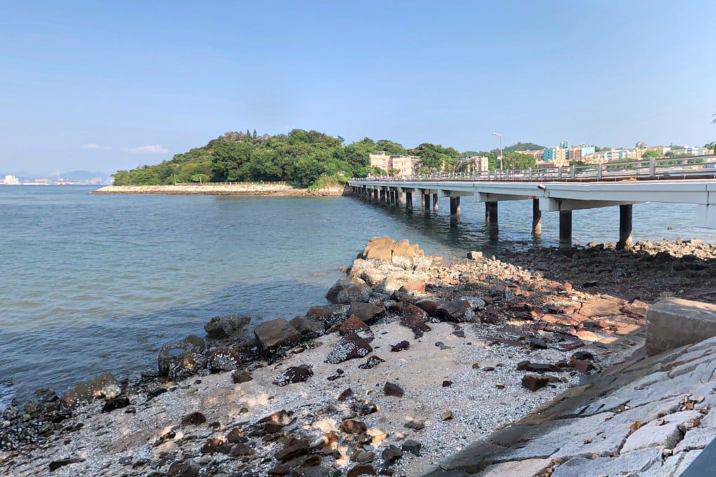 Chau Tsai Bridge on Peng Chau. Photo: Google Maps