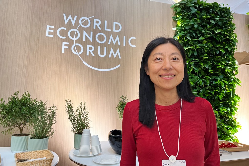 Meta Platforms’ new AI research vice president Dawn Song at Summer Davos in Dalian, China on June 23 Photo: Vincent Chow