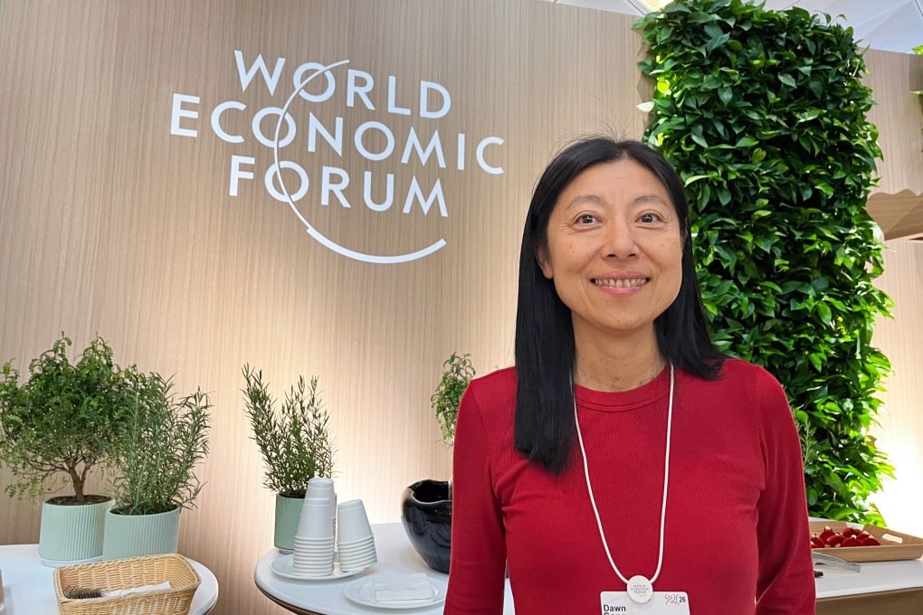Meta Platforms’ new AI research vice president Dawn Song at Summer Davos in Dalian, China on June 23 Photo: Vincent Chow