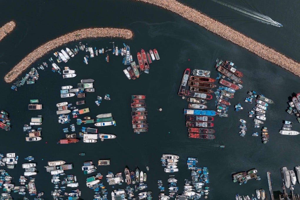 Boats are moored at a typhoon shelter in Hong Kong on June 10. The Hong Kong and Beijing governments would do well to remember that merely being reliable is a most potent competitive advantage. Photo: AFP