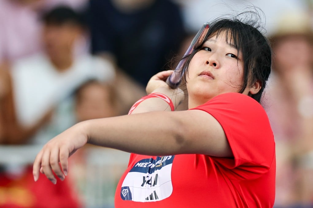 Yan Ziyi has taken senior athletics by storm this season. Photo: Xinhua