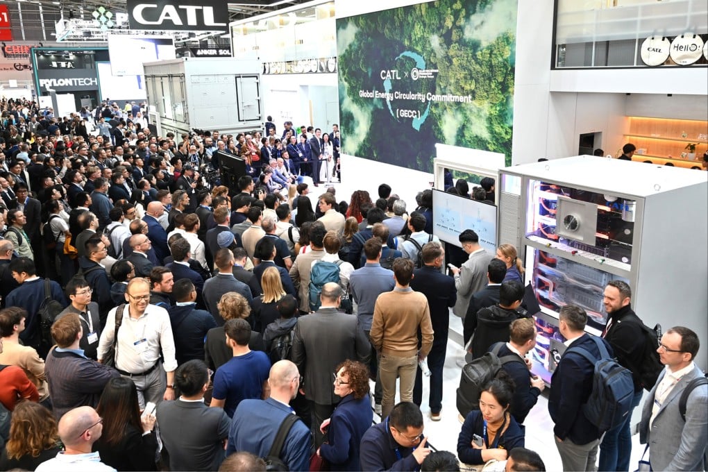At The Smarter E Europe 2026, around 2,800 exhibitors, including 750 Chinese firms, showed how a 24/7 renewable energy supply can be achieved. Photo: handout
