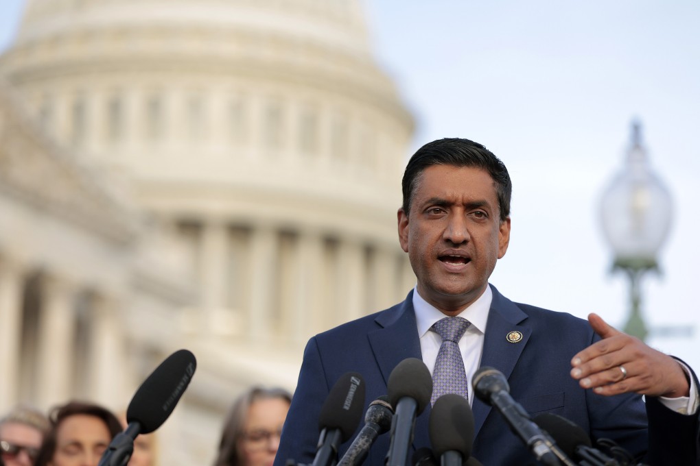 US Congressman Ro Khanna says “if you’re born in the United States, you can’t be denaturalised” in response to comments by Michael Lucci. Photo: Getty Images/TNS