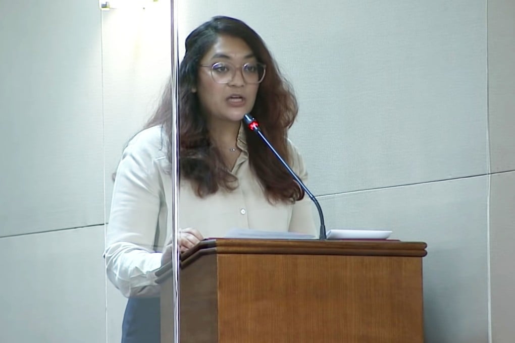 Former Workers’ Party MP Raeesah Khan has admitted to lying in Singapore’s parliament about accompanying a rape victim to a police station in 2021. Photo: YouTube