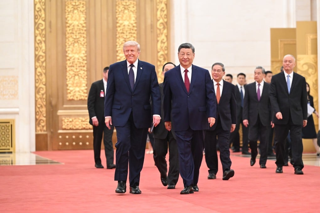 Chinese President Xi Jinping holds a banquet to welcome US President Donald Trump on his state visit to China at the Great Hall of the People in Beijing on May 14. Photo: Xinhua