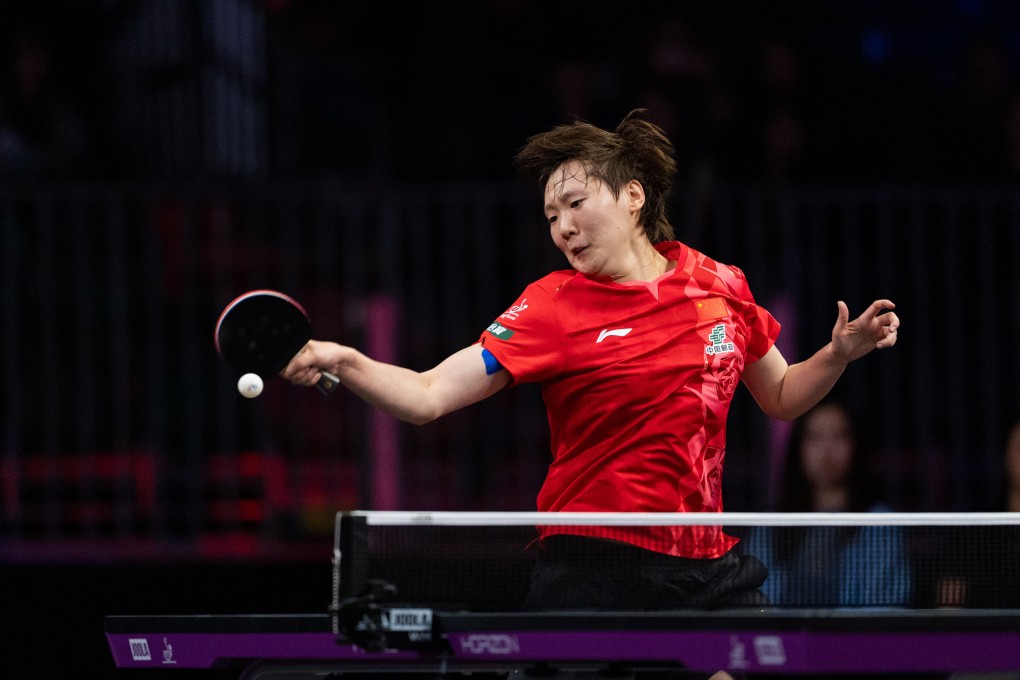China’s Wang Manyu was beaten by Hitomi Sato of Japan at the Ontario Convention Center in Los Angeles on Tuesday. Photo: Getty Images