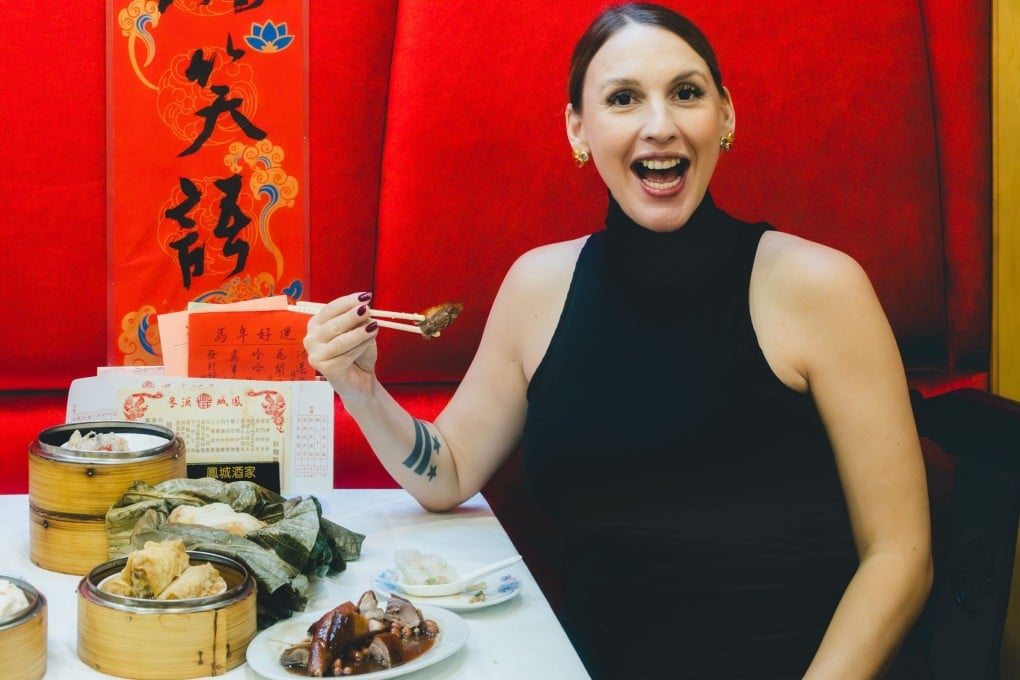 French-American restaurateur Camille Glass moved to Hong Kong in 2012 and earned the nickname har gow after her love for the steamed shrimp dumplings. Photo: Camille Glass