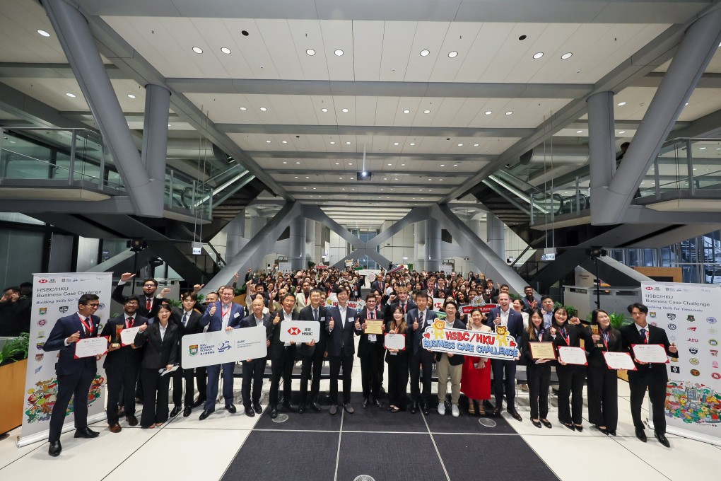 The Global Finals of the HSBC/HKU Business Case Challenge 2026 in Hong Kong saw 24 teams from universities around the world take part in five days of group analytical work, debates and live presentations. Photo: HSBC