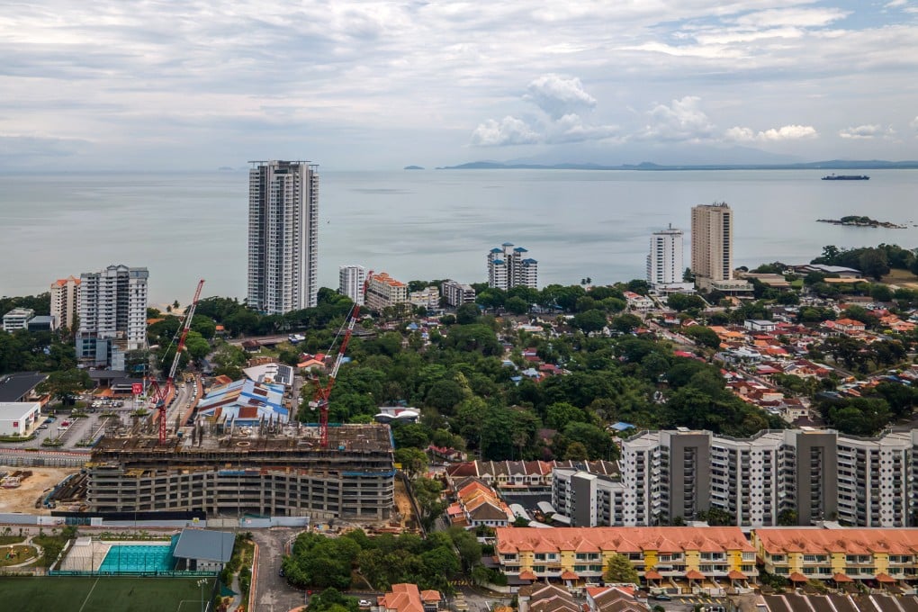Residential buildings and hotels at the Tanjung Bungah area of George Town on Malaysia’s Penang Island. Photo: AFP