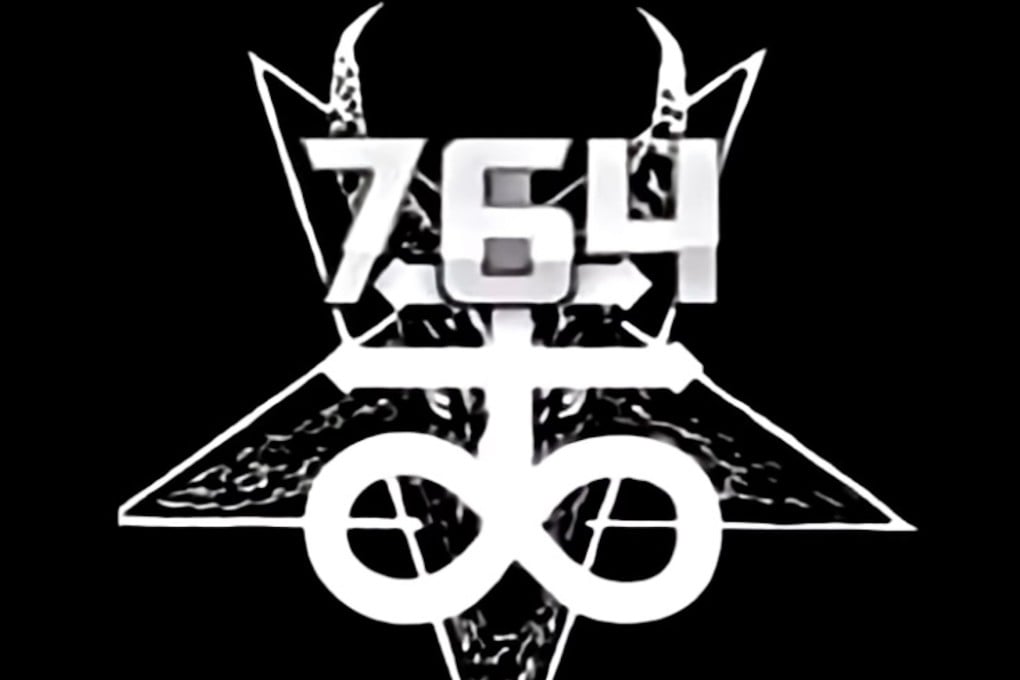 The logo of the 764 violent extremist network. Photo: YouTube
