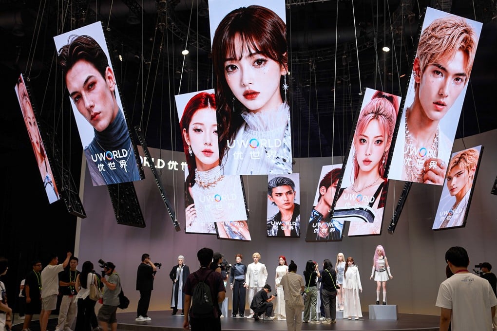 UBTech Robotics launches lifelike humanoid robots in Shenzhen on June 30. Photo: Caroline Wang