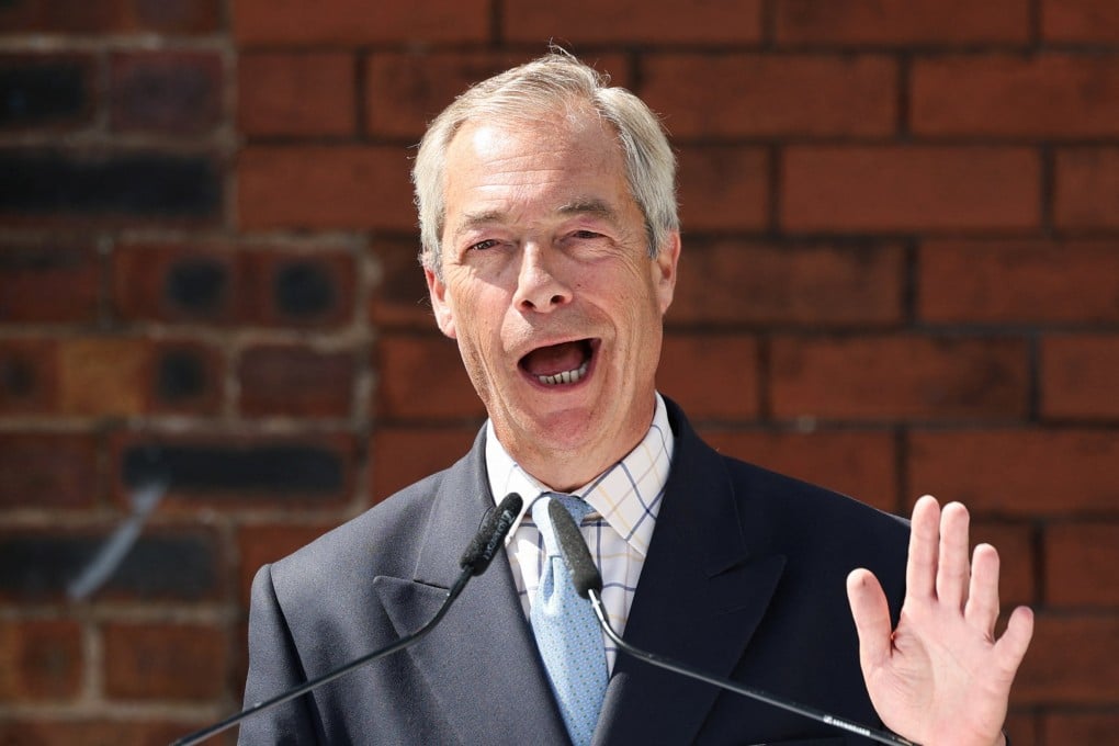 Britain’s Reform UK leader Nigel Farage. Photo: Reuters