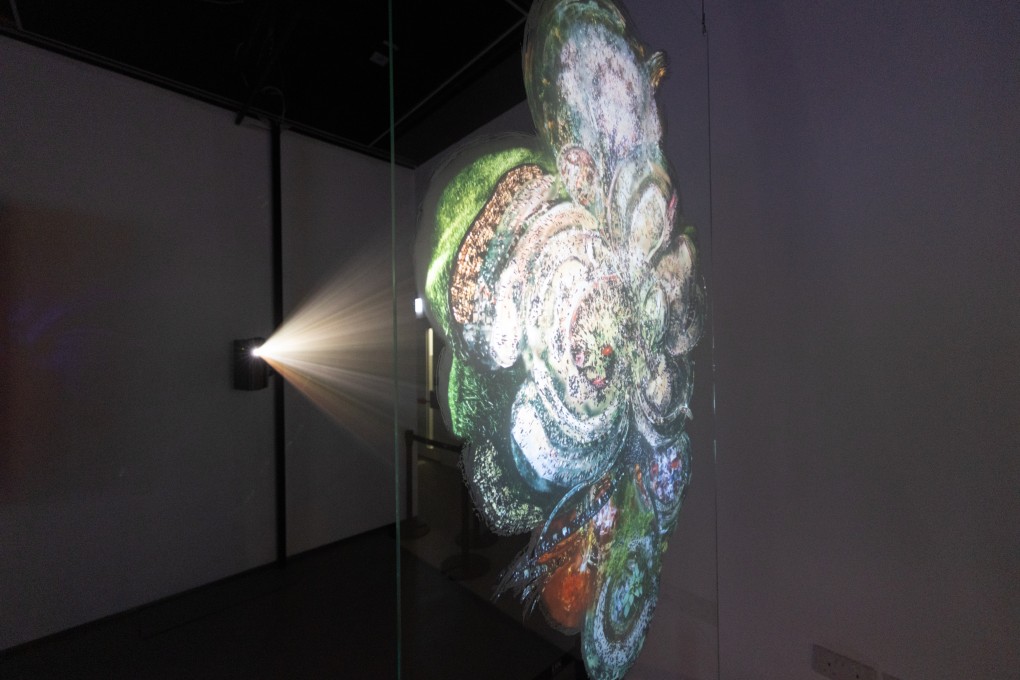 Mycelium (2006), by Czech artist Jakub Nepraš, part of the "Digital Emotions — From Electric Pulse to Human Touch" exhibition at DX Design Hub. Photo: courtesy HKDC