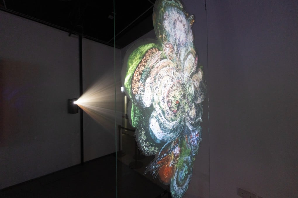 Mycelium (2006), by Czech artist Jakub Nepraš, part of the "Digital Emotions — From Electric Pulse to Human Touch" exhibition at DX Design Hub. Photo: courtesy HKDC