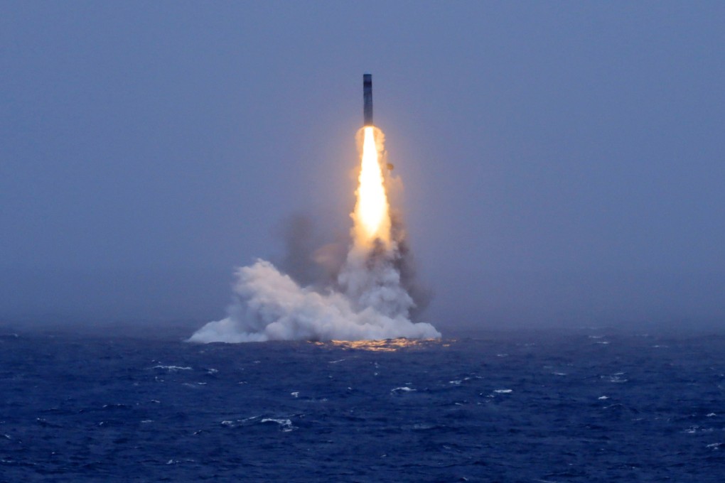 A test missile is fired from a Chinese nuclear-powered submarine towards the Pacific Ocean on Monday, July 6, 2026. Photo: Xinhua