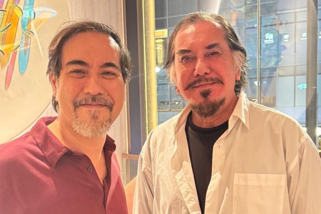 Chef Jacques Kagi (left) with Hong Kong movie star Anthony Wong. Kagi, who embraces physical comparisons people draw between him and Wong, announces himself as the culinary director of CulinArt 1862 in Hong Kong’s Causeway Bay neighbourhood with a new signature menu full of fusion dishes that reflect his diverse past. Photo: Instagram/anthonyperrywong