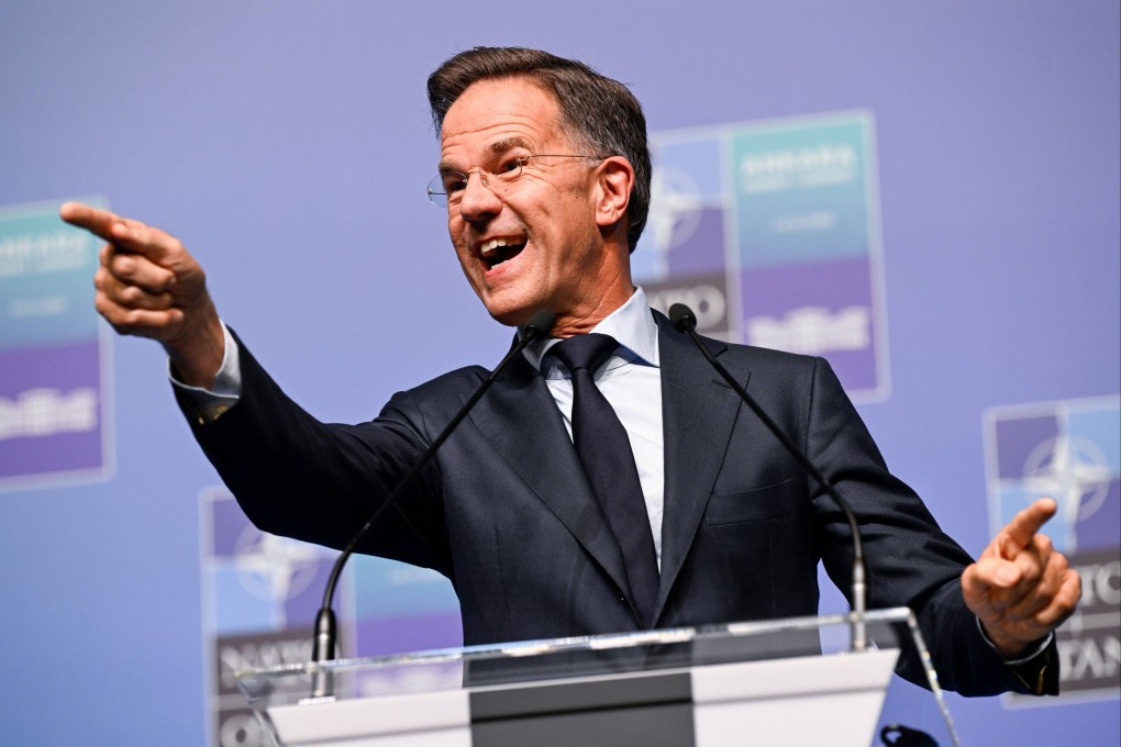 Nato Secretary General Mark Rutte attends a pre-summit press conference on Monday ahead of this week's Nato summit in Ankara, Turkey. Photo: dpa