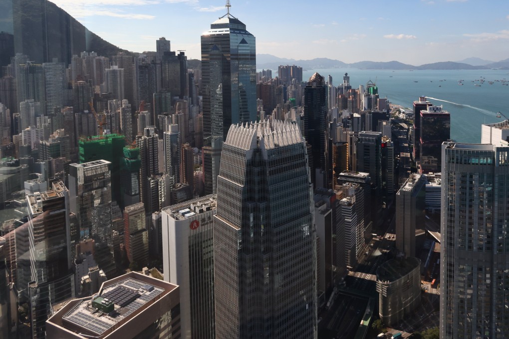 Although Hong Kong office vacancy rates are expected to plateau at 14 per cent this year, prime office vacancies in Central dropped to 8.8 per cent in June - the lowest in 43 months. Photo: Dickson Lee